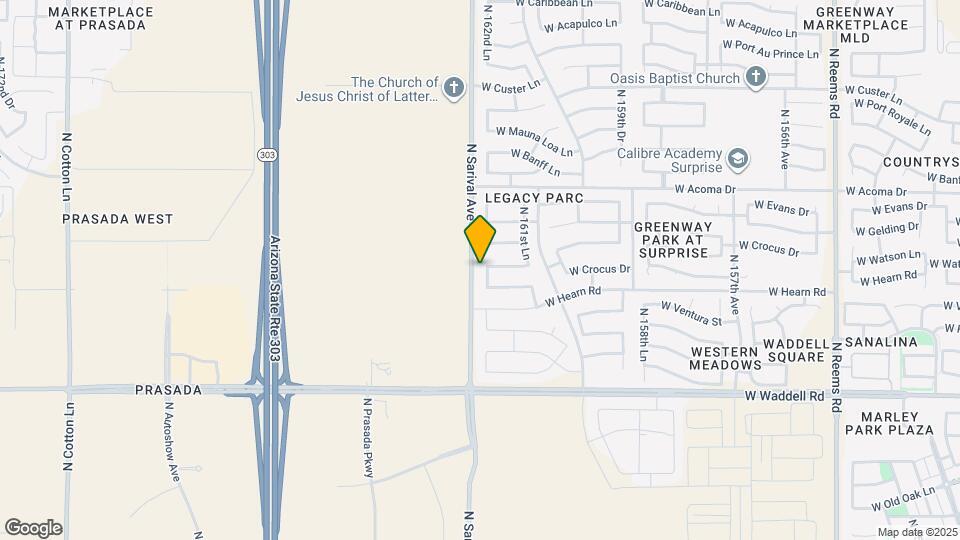 14256 N 162nd Ln Map and Location Details