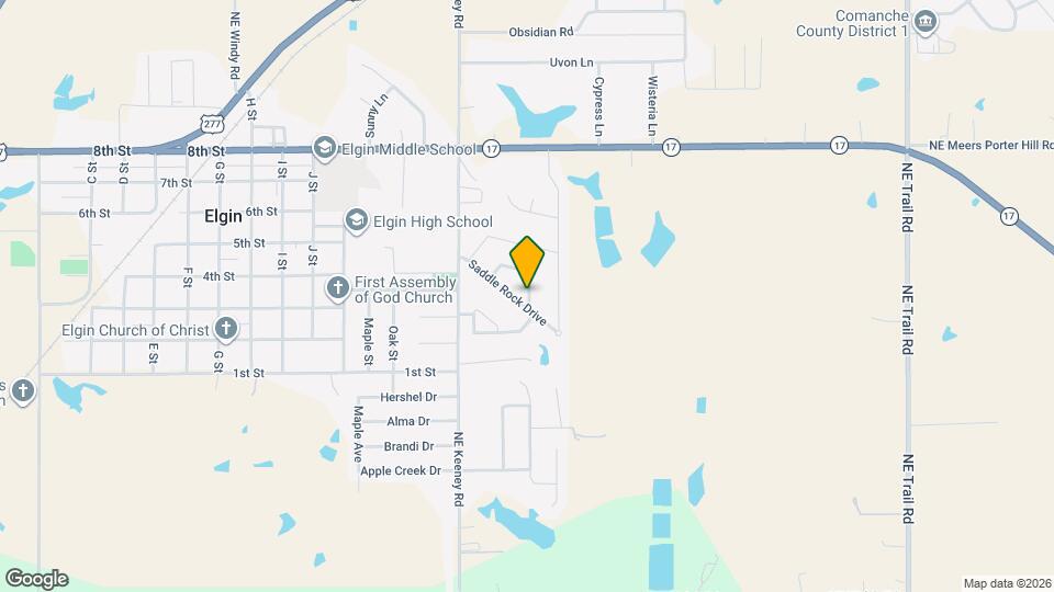 1401 Limestone Way Map and Location Details