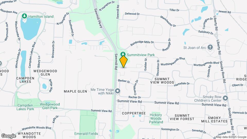 2680 Sawmill Reserve Dr Map and Location Details
