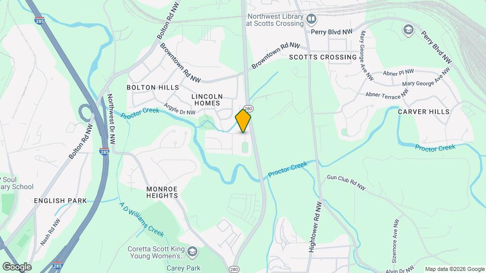 1648 Jackson Way Map and Location Details