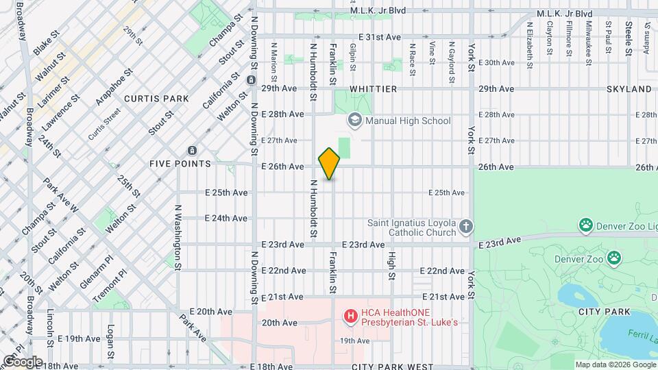 2515 Franklin St Map and Location Details