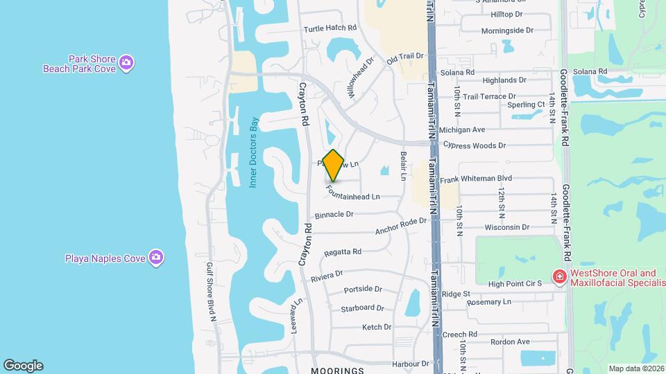 600 Fountainhead Way Map and Location Details