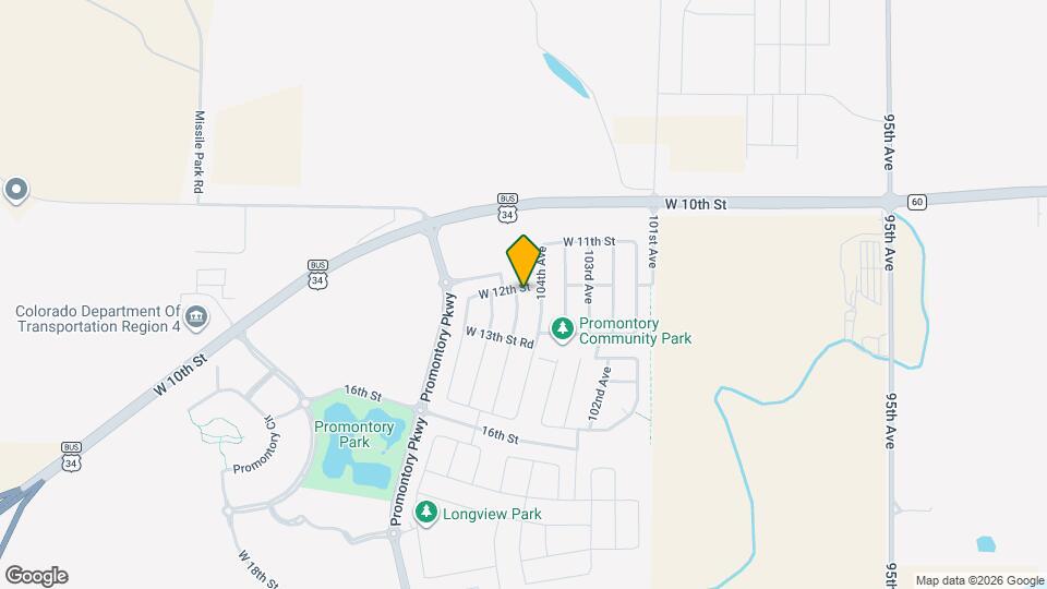 1212 104th Avenue Ct Map and Location Details