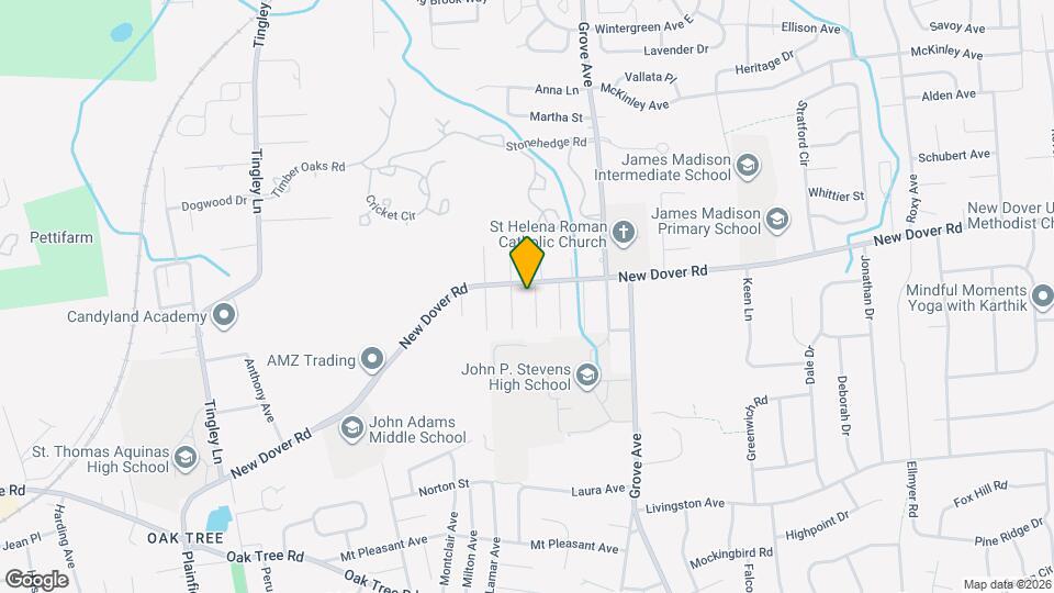 943 New Dover Rd Map and Location Details