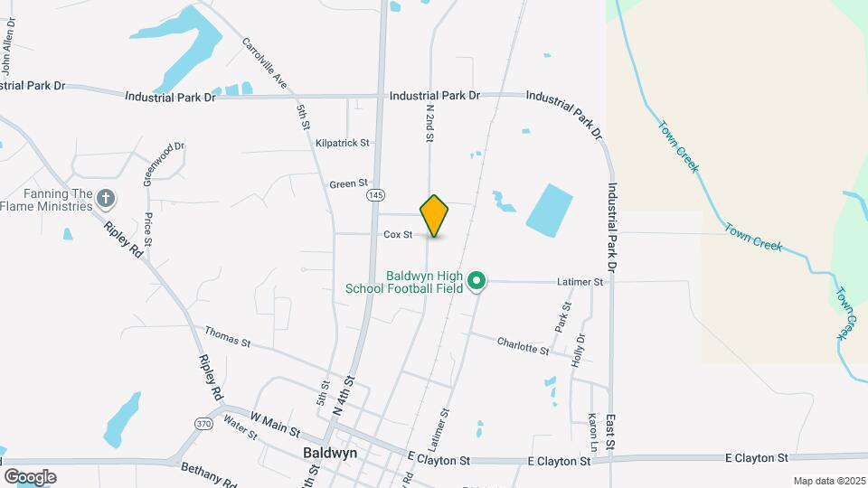 666 N 2nd St Map and Location Details