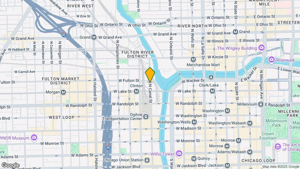 266 N Canal St Map and Location Details