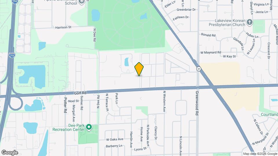 9620 Golf Ter Map and Location Details