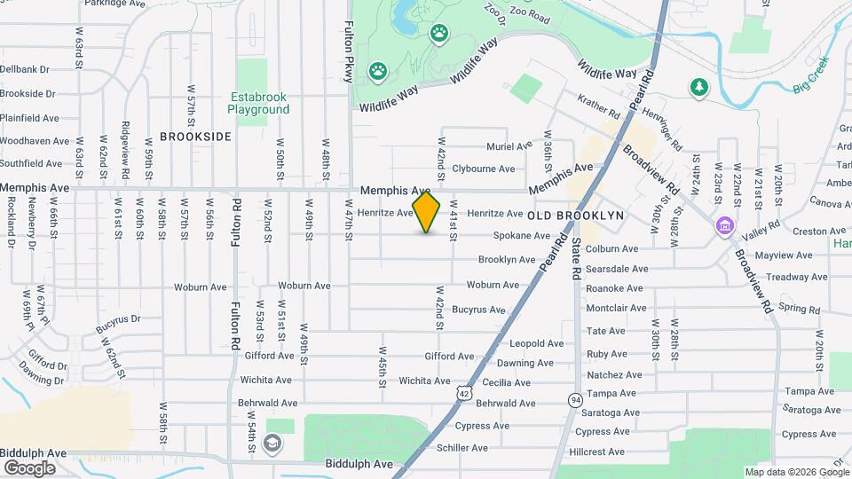 4211 Spokane Ave Map and Location Details