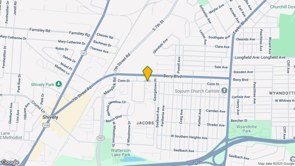 1709 Valley Forge Way-Unit -2 Map and Location Details