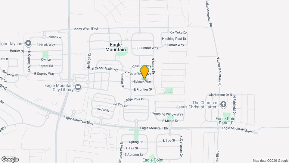 2145 Hickock Way Map and Location Details