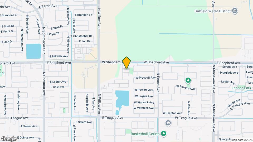 623 W Milano Ln Map and Location Details