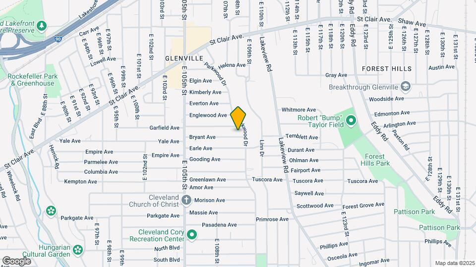 10827 Bryant Ave Mapa y Detalles de la Ubicación