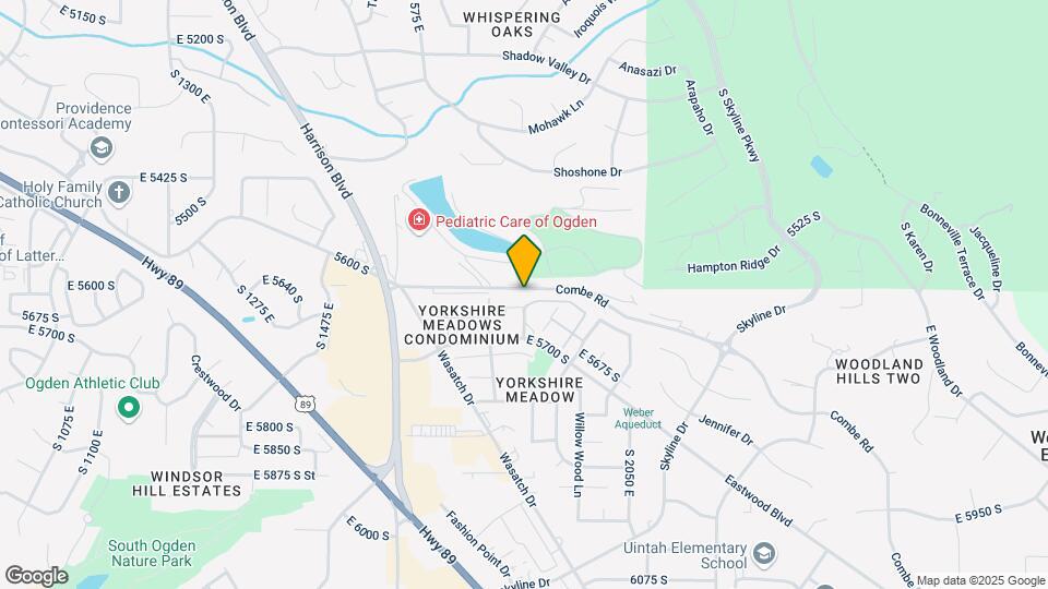 1711 Combe Rd Map and Location Details
