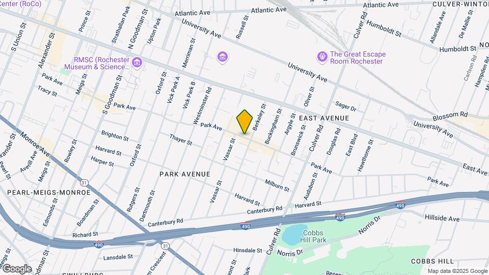 643 Park Ave, Unit 2 Map and Location Details