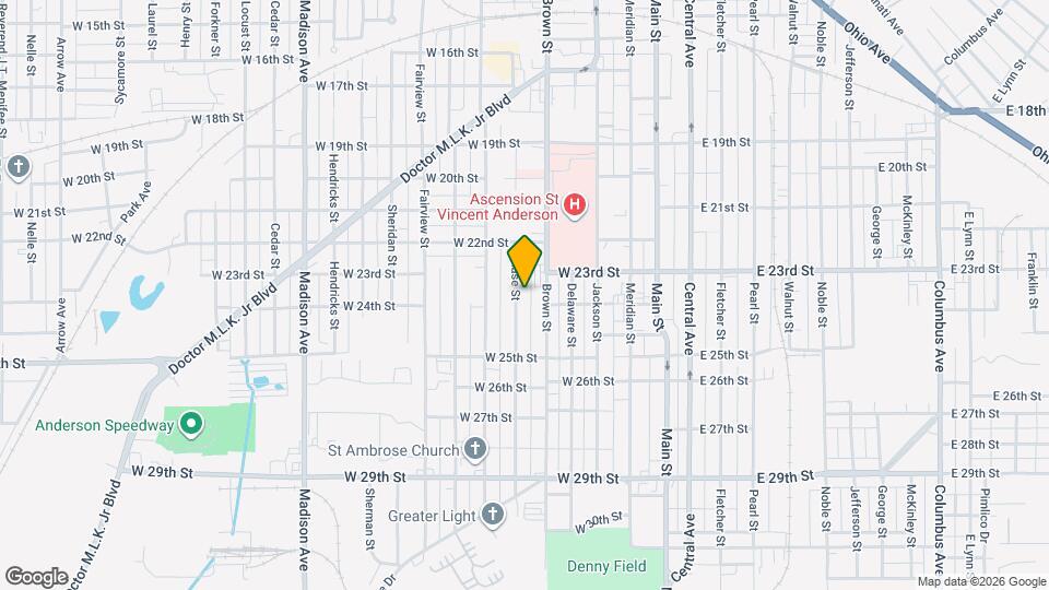 2324 Chase St Map and Location Details