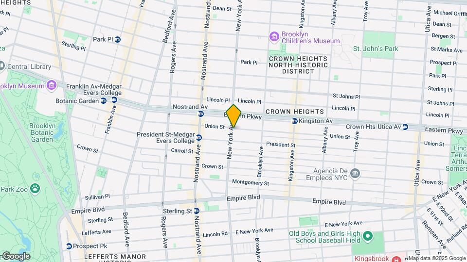 315-319 New York Ave Mapa y Detalles de la Ubicación
