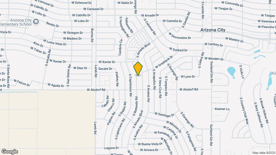 14311 S Redondo Rd Map and Location Details