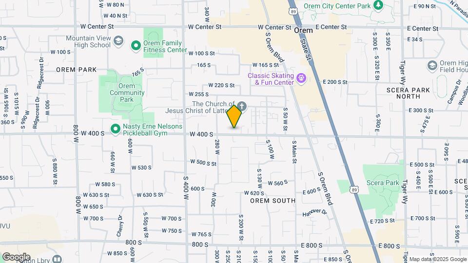 230 W 400 S-Unit -Unit B Map and Location Details