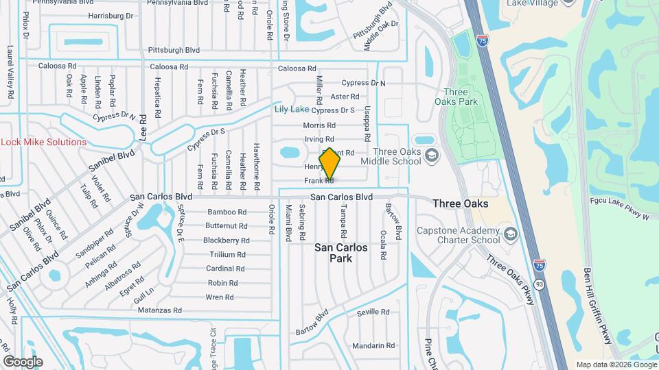 9096 Frank Rd Map and Location Details