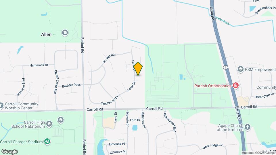2726 Bearberry Ct Map and Location Details