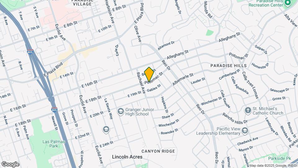 5535-5539 Potomac St Map and Location Details