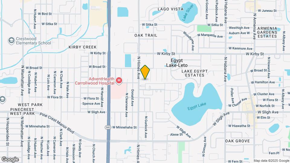 3406 Arbor Oaks Ct Map and Location Details