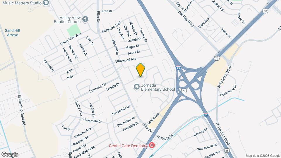 1136 Hermosillo Dr Mapa y Detalles de la Ubicación
