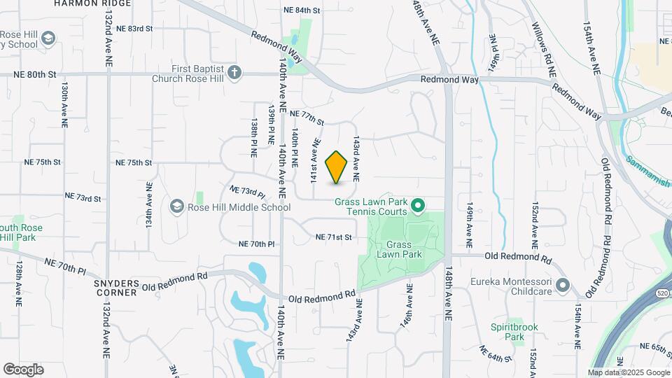14211 NE 74th St Map and Location Details