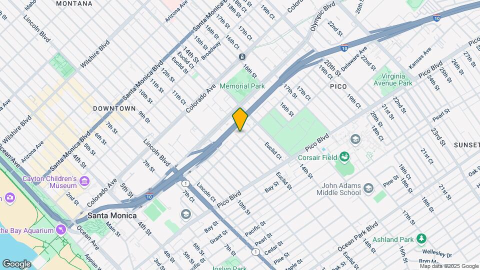 1754 Euclid St Map and Location Details