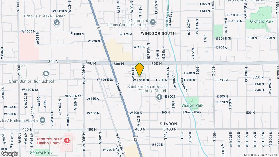 64 W 700 N St Map and Location Details