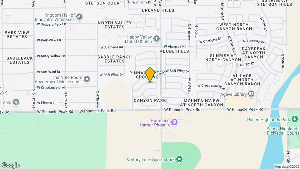 4337 W Avenida Del Sol Map and Location Details