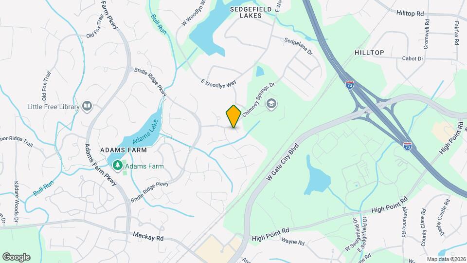 4 Swiftcreek Ct Map and Location Details