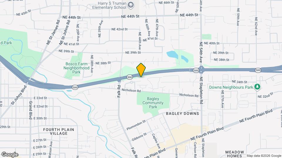 4316 NE 34th Cir Map and Location Details