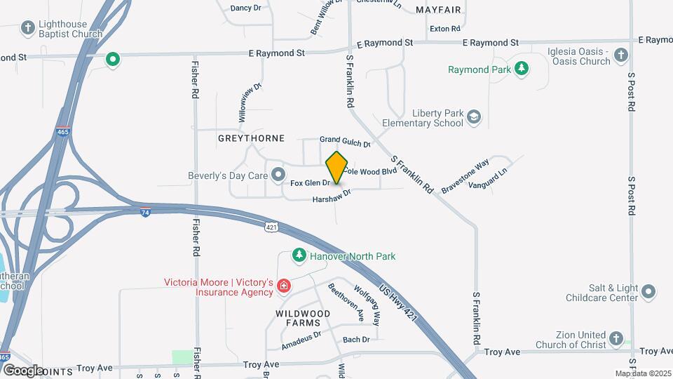 2532 Copper Hill Dr Map and Location Details