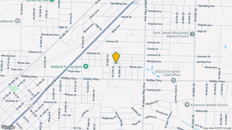 3711 Birnie Ave Map and Location Details