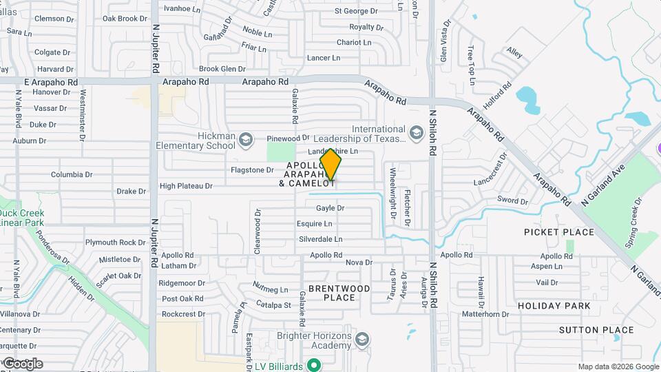 2906 High Plateau Dr Map and Location Details