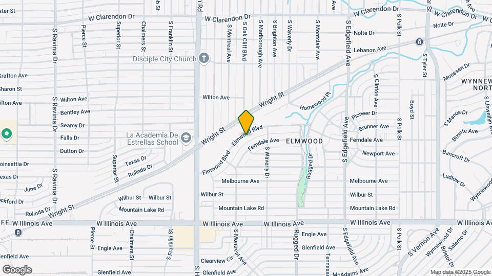 2010 Elmwood Blvd Map and Location Details