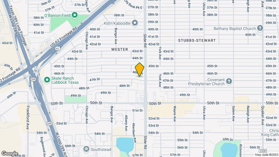 5208 47th St Map and Location Details