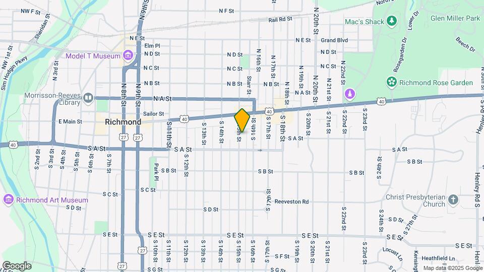 43 S 15th St-Unit -43 1/2 S 15th St. Mapa y Detalles de la Ubicación