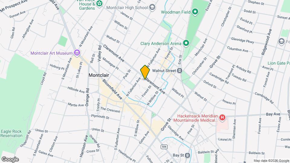 188 Claremont Ave Map and Location Details