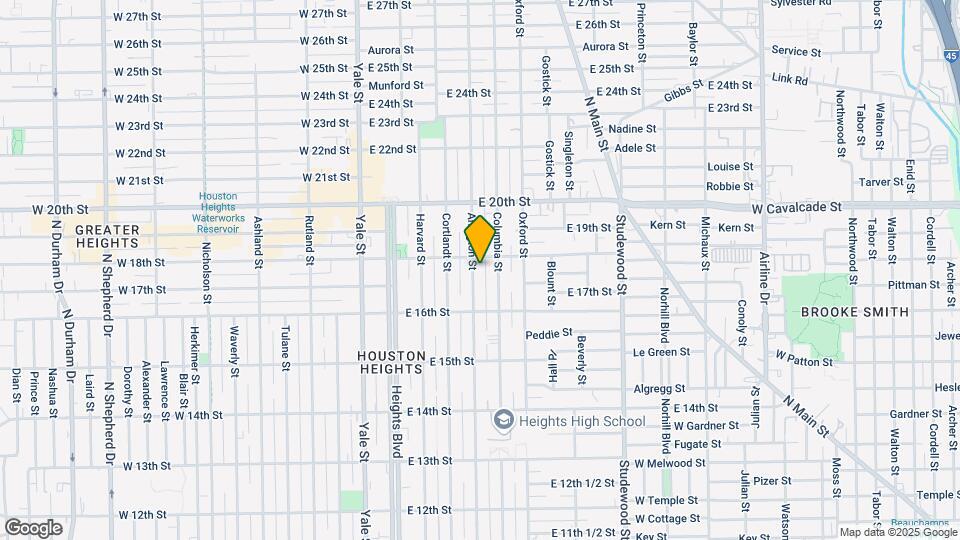 1642 Arlington St Map and Location Details