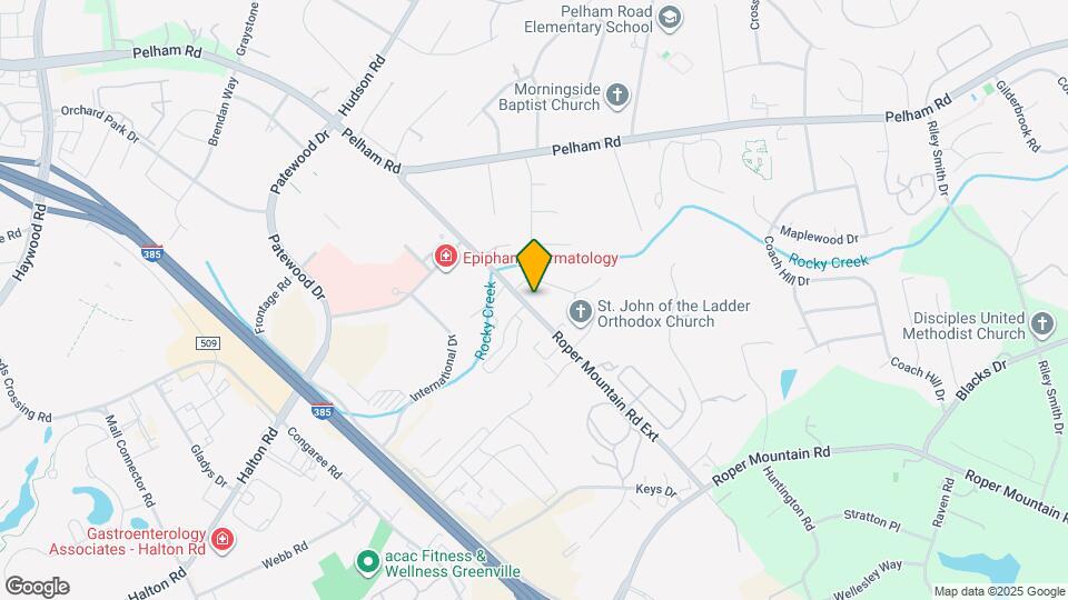 203 Roper Mountain Rd Ext Map and Location Details