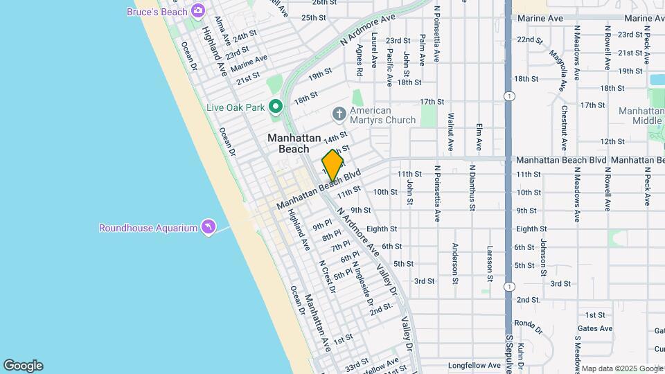 520 Manhattan Beach Blvd Map and Location Details