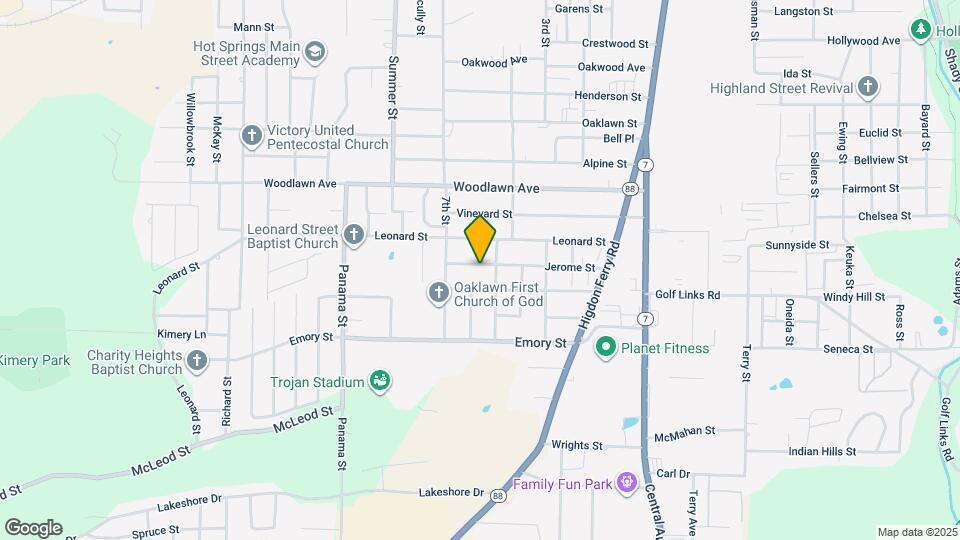 505 Jerome St Mapa y Detalles de la Ubicación