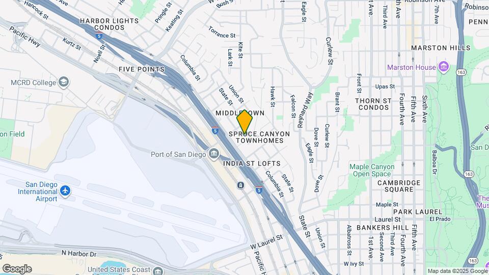 3217 Columbia St Map and Location Details