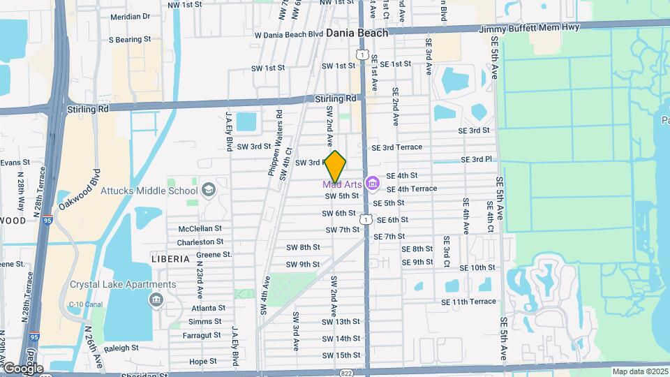 413 SW 2nd Ave Map and Location Details