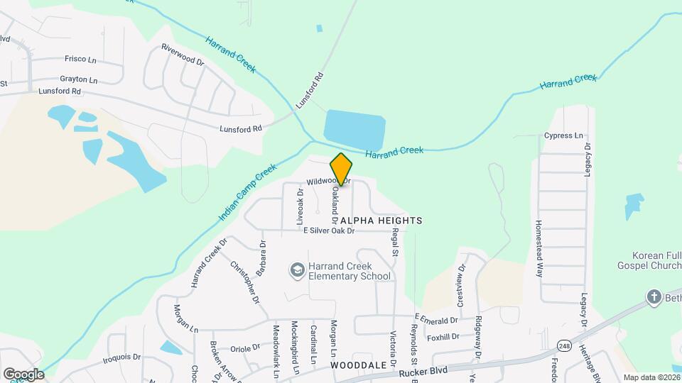 112 Oakland Dr Map and Location Details