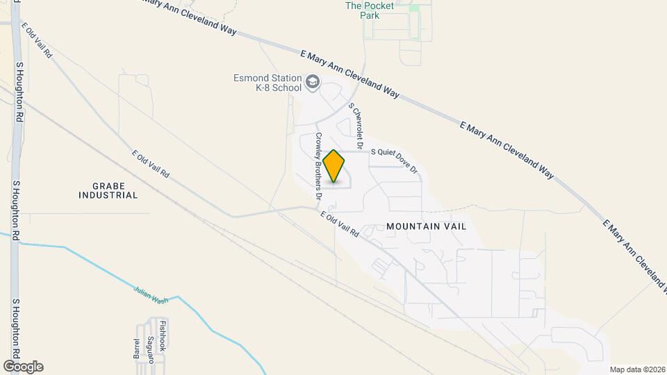 11216 E Vail Vista Ct Map and Location Details