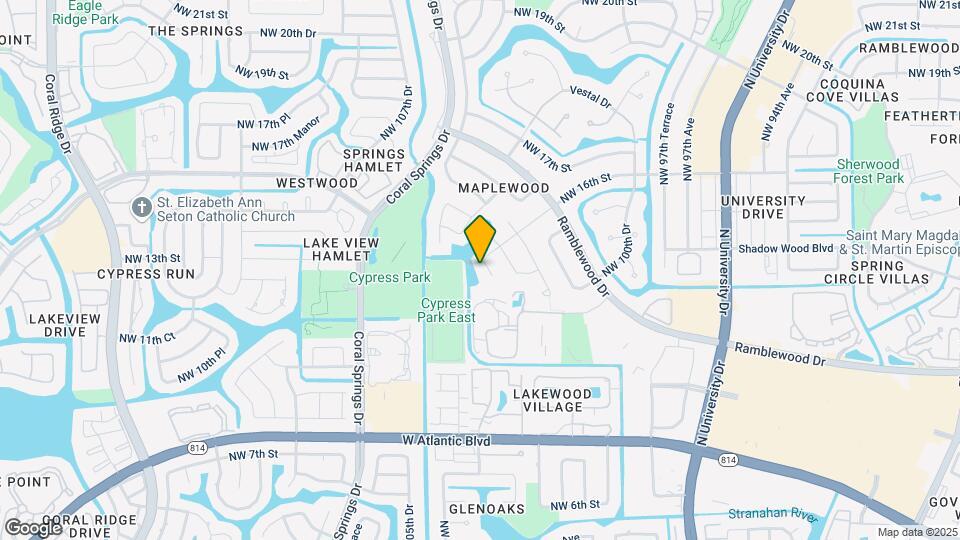 1574 NW 103rd Terrace Map and Location Details