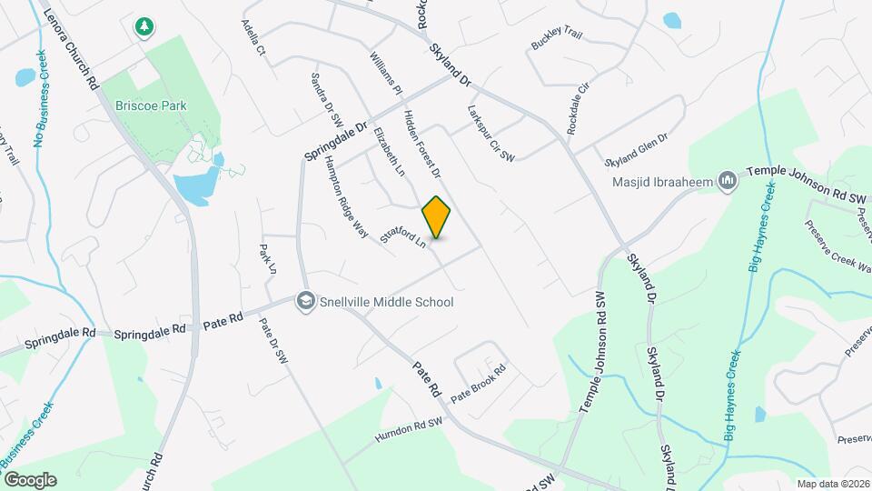 3206 Elizabeth Ln Map and Location Details